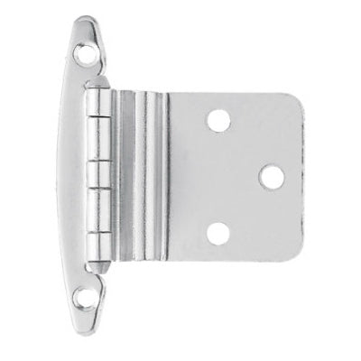 Inset Hinge, Chrome-Plated, 3/8-In. 2-Pk.