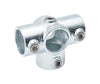 BK Products 1-1/4 in. Socket x 1-1/4 in. Dia. Socket Galvanized Steel Cross (Pack of 8)