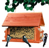 Perky-Pet Wild Bird 8 lb Wood Chalet Bird Feeder 1 ports