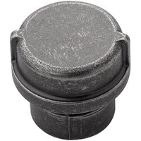 Hickory Hardware HH075028-BNV 1-1/4" Black Nickel Vibed Pipeline Cabinet Knob