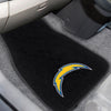 NFL - Los Angeles Chargers Embroidered Car Mat Set - 2 Pieces