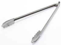 GrillPro 40249 15" Stainless Steel Hinged Tongs