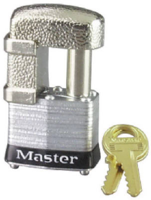 Master Lock 1-5/16 in. H X 15/16 in. W X 1-1/2 in. L Hardened Steel Double Locking Padlock