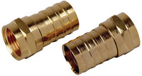 4-Pack RG6 Quad Shield Connector