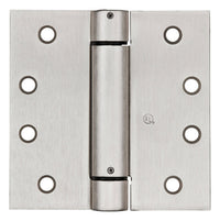 National Hardware  4 in. L Satin Nickel  Spring Hinge  1 pk