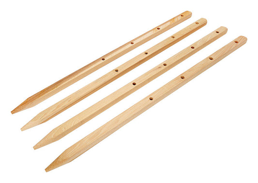 Madison Mill  36 in. H x 0.9 in. W Oak  Landscaping Stakes  4 pk