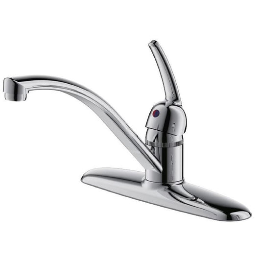 Ultra Faucets Classic One Handle Chrome Kitchen Faucet