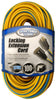 Southwire Outdoor 100 ft. L Blue/Yellow Extension Cord 14/3 SJTW