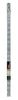Rubbermaid 1 in. H X 1 in. W X 25 in. D Silver Steel Upright Track