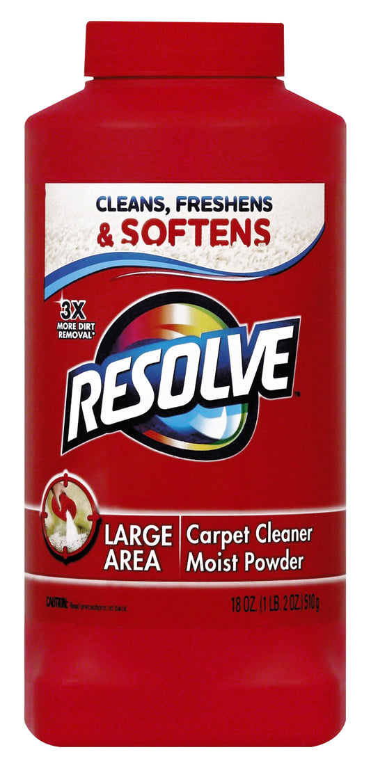 Resolve 82652 18 Oz Large Area Carpet Cleaner Powder