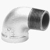 STZ Industries 2 in. FIP each X 2 in. D MIP Galvanized Malleable Iron 90 Degree Street Elbow