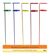 Alpine Iron Assorted Colors 40 in. H Beverage Holder Stake (Pack of 20)