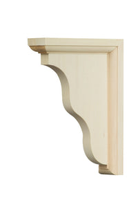 Waddell  Hardwood  Bracket  5 in. L 10 lb.