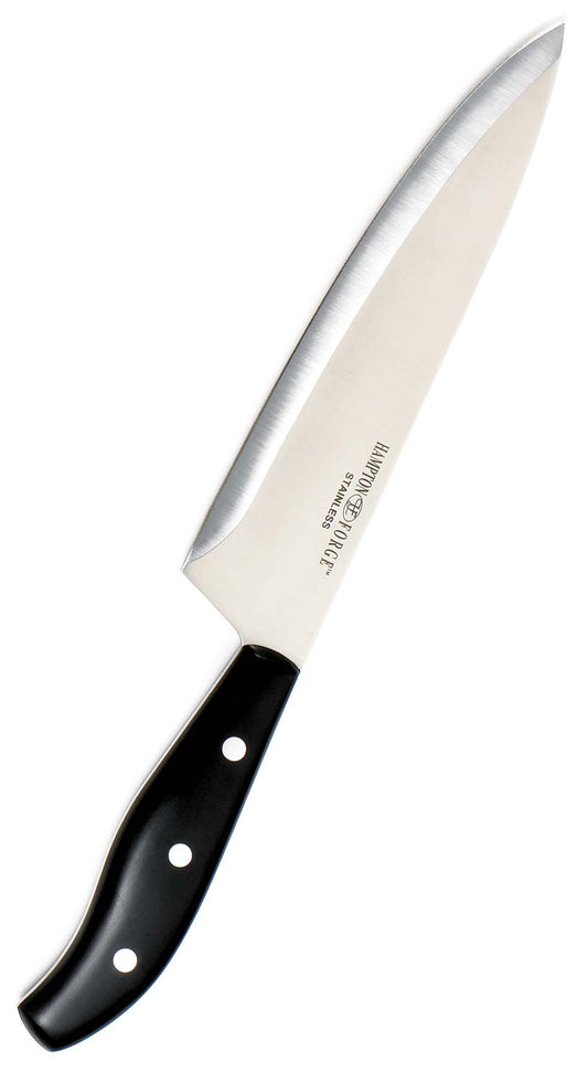 Hampton Forge Hmc01a67bg 8 Black Magna Chef Knife With Clear Blade Guard