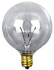 Feit Electric 60 W G16.5 Globe Incandescent Bulb E12 (Candelabra) Clear 2 pk