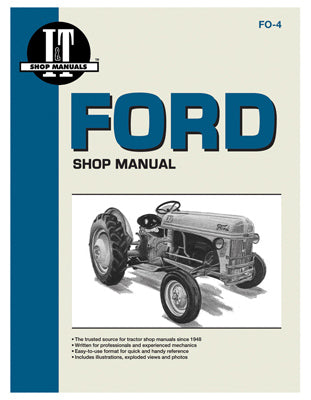 Tractor Shop Manual, Ford Series 2N, 8N & 9N