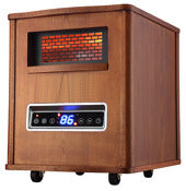 Pro Fusion Heat GD9315BCW-B6J 1500 Watt Brown Infrared Heater With 6 Tubes