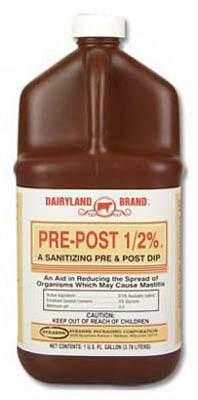 Sanitizing Cow Teat Dip, Pre-Post, 1-Gallon