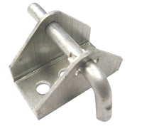 Barton Kramer Silver Aluminum Bracket 1 in. W 1 pk