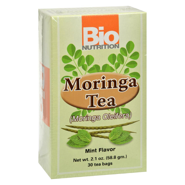 Bio Nutrition - Té - Moringa Menta - 30 Bolsitas
