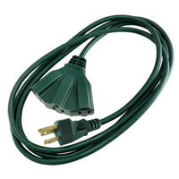Outdoor Extension Cord, 16/3 SJTW, Green 35-Ft.