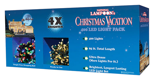 Holiday Bright Lights National Lampoon Multicolored Christmas Vacation Displayer Cardboard