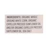 Late July Snacks Organic Cantina Dippers - White Corn - Case of 9 - 8 oz