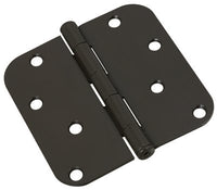 4"-5/8" RAD. HINGE OIL RUB BRNZ