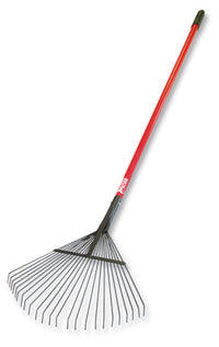 Thatching / Leaf Rake, Heavy-Duty Steel,  63-In. Fiberglass