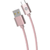 iEssentials USB-C to USB-A Charge and Sync Cable 10 ft. Rose Gold