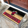 NBA - Miami Heat Rubber Door Mat - 18in. x 30in.