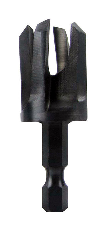 Make it Snappy 1/2 in. X 2 in. L Steel Tapered Plug Cutter 1 pc