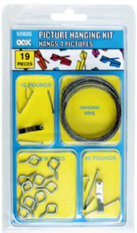 Ook 50920 4 Picture Conventional Picture Hanger Kit (Pack of 12)