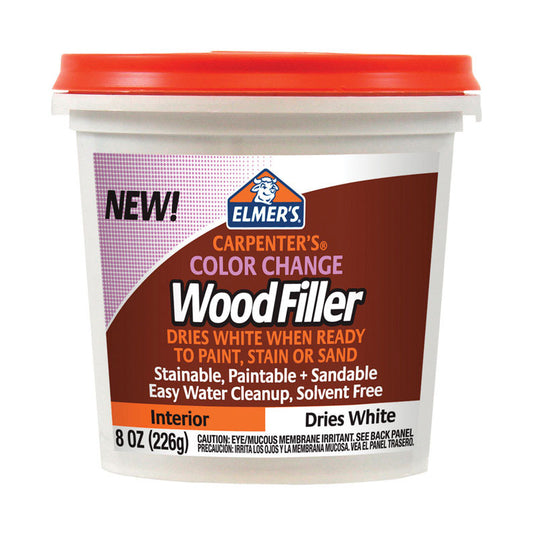 Elmer's Carpenter's White Wood Filler 8 oz