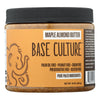 Base Culture Almond Butter - Maple - Case of 6 - 16 oz.