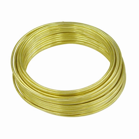 Ook 25 ft. L Brass 16 Ga. Hobby Wire