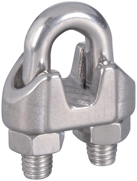 National Hardware Stainless Steel Wire Cable Clamps (Pack of 3).