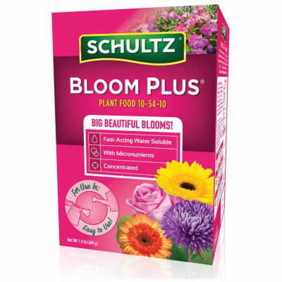 Bloom Plus Plant Food, Water Soluble, 10-54-10 Formula, 1.5-Lb.