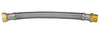 Homewerks Worldwide  3/4 in. FIP   18 in. Braided Stainless Steel  Water Heater Supply Line