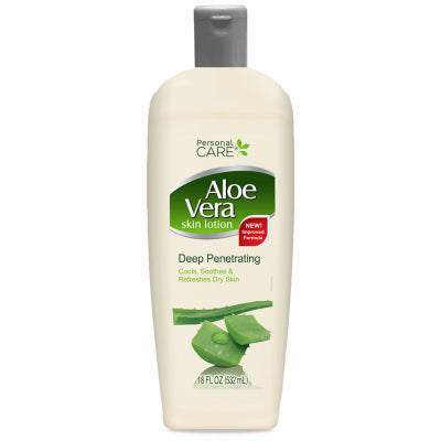 Skin Lotion, Aloe Vera Enriched, 18-oz. (Pack of 12)
