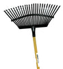 Seymour S300 DuraLite 58 in. 25 Tine Steel Leaf Rake Steel Handle