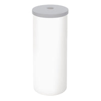 iDesign Cade Gray/White Toilet Paper Roll Reserve