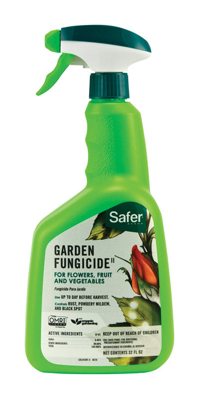 Safer Brand Organic Liquid Garden Fungicide 32 oz