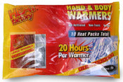 Heat Factory 1964-2 Hand & Body Warmers Floor Display