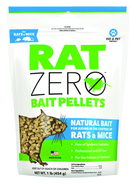 Scotts Zero Bait Pellets For Mice 1 lb 1 pk