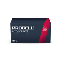 Procell Procell Intense Alkaline 9-Volt 9 V 0.628 Ah Primary Battery PX1604 12 pk