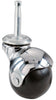 Shepherd 2 in.   D Swivel Rubber Hooded Ball Caster 80 lb 1 pk
