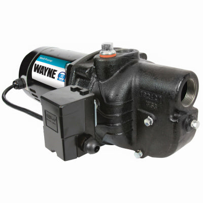 Shallow Well Pump, .5-HP Motor, .5-In.