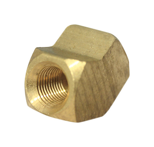 JMF Company 1/8 in. FPT X 1/8 in. D FPT Brass 45 Degree Elbow