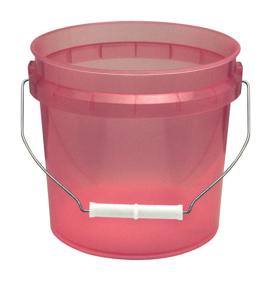 Leaktite Red 1 gal. Plastic Bucket (Pack of 12)